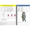 imagechouyatou Womens Casual Notched Lapel Wool Coat Double Breasted Wool Blend Duster Long Trench Pea CoatGreen