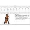 imagechouyatou Womens Elegant Single Breasted Wool Blend Coat Oversized Notch Lapel Long Pea Coat OvercoatBrown