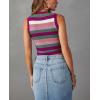 imagechouyatou Womens High Waisted Front Split Denim Skirt Business Casual ALine Jean Pencil SkirtLight Blue