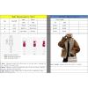 imagechouyatou Womens Winter Casual Faux Suede Leather Jacket Button Down Fuzzy Sherpa Lined Jacket CoatCoffee
