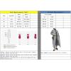 imagechouyatou Womens Winter Wool Coat Open Front Business Office Long Wool Blend OvercoatGrey