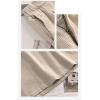 imagechouyatou Womens Fall Elastic High Waisted Corduroy Skirt Winter ALine Pleated Midi Long SkirtBeige