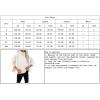 imagechouyatou Womens Oversized Fuzzy Long Sleeve Turtleneck Sherpa Fleece Pullover SweatshirtPink