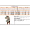 imagechouyatou Womens Sexy Tie Knot Lantern Sleeve Floral Print Wide Leg Boho Romper Shorts JumpsuitGreen