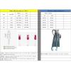 imagechouyatou Womens Summer Casual Flared High Waist Long Jean Skirt ALine Maxi Frayed Denim SkirtBlue
