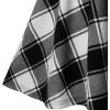 imagechouyatou Womens Versatile Lace Up High Waist ALine Plaid Mini Skater SkirtBlack