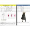 imagechouyatou Womens Winter Quilted Long Skirt Elastic Waist ALine Insulated Swing Midi Skirt with PocketsCoffee Brown