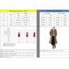 imagechouyatou Women Winter Collarless Quilted Down Coat Button Down Midi Long Quilted Jacket Puffer OvercoatBrown