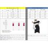 imagechouyatou Womens 2 Piece Sweater Skirt Sets Color Block Knit Sweater Top Bodycon Skirt Two Piece OutfitsPink