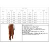 imagechouyatou Womens Casual High Waisted Wide Straight Leg Corduroy Pants TrousersDark Grey
