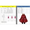 imagechouyatou Womens Winter Swing Hem Quilted Puffer Jacket Stand Collar Zip Up Puffy Down Coat OuterwearPurple