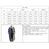imagechouyatou Womens Winter Windproof Sherpa Lined Long Denim Coat Trucker JacketLight Blue