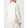imagechouyatou Womens Fall 2 Piece Outfits Knit Sweater Sets Mock Neck Sweater High Waist Pants Lounge Sets