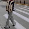 imagechouyatou Womens Fall Winter Color Block Striped Knit Loose Casual Crew Neck Pullover Sweater Jumper Top