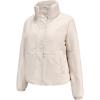 imagechouyatou Womens Faux Leather Puffer Jacket Long Sleeve Stand Collar Crop Winter Coat