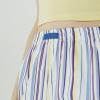 imagechouyatou Womens Wide Leg Striped Pants High Elastic Waisted Wide Leg Palazzo Pants with Pockets