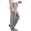 imagechouyatou Womens Winter Fuzzy Fleece Drawstring Waist Wide Leg Lounge Palazzo Pants