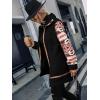 imagechouyatou Womens Warm Fuzzy Sherpa Fleece Aztec Print Zip Up Jackets Coat Overcoat