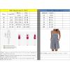 imagechouyatou Womens Adjustable Strap Striped Wide Leg Jumpsuit Bib Overall Romper Shorts with Pockets