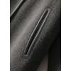 imagechouyatou Womens Hooded Oversized Wool Coat Single Breasted Work Office Wool Blend Overcoat with Hood