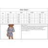 imagechouyatou Womens Sexy Tie Knot Half Sleeve Polka Dot Wide Leg Boho Romper Shorts Jumpsuit