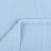 imagechouyatou Womens Casual Cotton Linen Dress Button Down Short Cuffed Sleeve Mini Shirt Dress with PocketsBlue