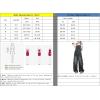 imagechouyatou Womens Adjustable Strap Denim Bib Overall Wide Leg Jeans Baggy Casual Pant JumpsuitsVintage Blue