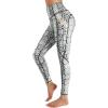 imageSTYLEWORD Womens Yoga Pants with Pockets High Waist Workout Leggings Running PantsSnake Pattern084LM