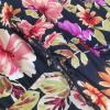 imageOSTOO Womens 2025 Summer Boho Floral Print Tiered Casual Flowy Long Maxi DressBlack Flowers
