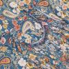 imageOSTOO Womens 2025 Summer Boho Floral Print Tiered Casual Flowy Long Maxi DressBlue Cashew Floral