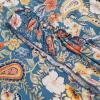 imageOSTOO Womens 2025 Summer Boho Floral Print Tiered Casual Flowy Long Maxi DressBlue Cashew Floral