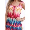 imageOSTOO Womens 2025 Summer Boho Floral Print Tiered Casual Flowy Long Maxi DressColor Striped