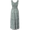 imageOSTOO Womens 2025 Summer Boho Floral Print Tiered Casual Flowy Long Maxi DressFlower Green