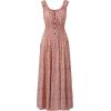 imageOSTOO Womens 2025 Summer Boho Floral Print Tiered Casual Flowy Long Maxi DressPink