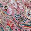 imageOSTOO Womens 2025 Summer Boho Floral Print Tiered Casual Flowy Long Maxi DressPink Cashew Floral