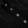 imageOSTOO Womens 2025 Summer Boho Floral Print Tiered Casual Flowy Long Maxi DressSolid Black