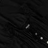 imageOSTOO Womens 2025 Summer Boho Floral Print Tiered Casual Flowy Long Maxi DressSolid Black
