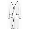 imagechouyatou Womens Fall Winter Open Front Fuzzy Sherpa Fleece Maxi Coat Duster Cardigan JacketWhite