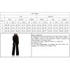 imagechouyatou Womens Casual 2 Piece Outfits Knitted Mock Neck Sweater Wide Leg Pant SetBlack