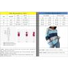imagechouyatou Womens Warm Color Block Striped Knit Loose Casual Pullover Loose Oversized Sweater Jumper TopBlue