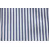 imagechouyatou Womens Vertical Striped High Waist Maxi Skirt Vintage Floral Cotton Long Skirt with PocketsNavy