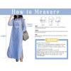 imagechouyatou Women Casual Long Sleeve V Neck Striped Shift Dress Loose Long Maxi Cotton Shirt Dress with PocketBlack