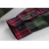 imageChouyatou Mens Casual Long Sleeve Fleece Lined Plaid Flannel Buttoned Overshirts Jacket Shacket XLarge M01