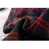 imageChouyatou Mens Casual Long Sleeve Fleece Lined Plaid Flannel Buttoned Overshirts Jacket Shacket XLarge M01