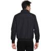 imagechouyatou Mens Active Lightweight Softshell Zipper Bomber Jacket Large Black