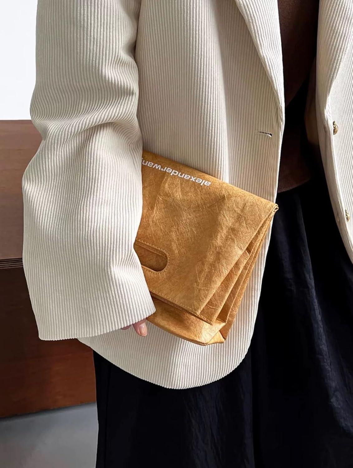 imagechouyatou Womens Retro Loose Fit Corduroy Blazer Jacket Notch Lapel Single Breasted Fall Dressy Work CoatBeige