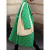 imagechouyatou Womens Oversized Quilted Down Coat Winter Casual Belted Midi Long Puffer Jacket Wrap CoatGreen