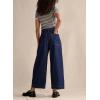 image:imageCHOUYATOU Women 2026 Baggy High Waisted Wide Leg Jeans Trousers Loose Business Casual Denim Palazzo PantsDark Blue