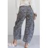 image:imageCHOUYATOU Womens Baggy Barrel Jeans Wide Leg Boyfriend Jeans High Waisted Y2K Cropped Denim Harem PantsGrey