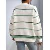 image:imagechouyatou Women Fall Lightweight Cardigan Sweater Open Front Casual Oversized Cardigan TopGreen